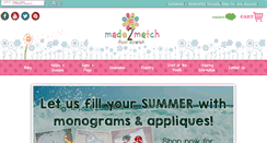 Desktop Screenshot of made2matchfromscratch.com