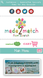 Mobile Screenshot of made2matchfromscratch.com